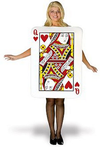 Fantasia de Baralho "Rainha"