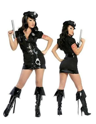 roupas de policiais femininas