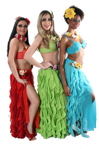 festa havaiana traje feminino