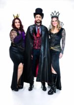 Halloween 2023 Fantasia Bruxa Vampira Morcega Moderna Adulta